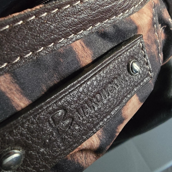 B Makowsky Westbourne Crossbody Saddle Bag Rich Brown Leather Purse NWOT - Picture 8 of 8